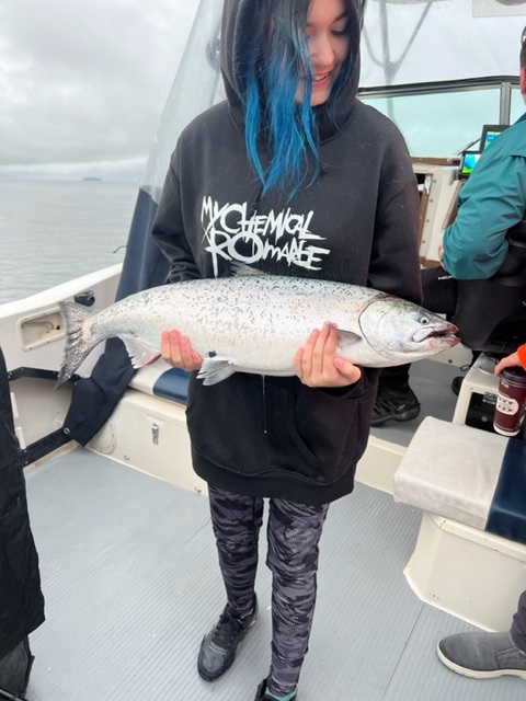 2022_june-27-Prince Rupert Jared It was out of Rupert and John Vatcher was our captain. Family fishing trip for my birthday Jared scofield Brandon scofield Herman Weidemier and ivy may 5 halibut 2 springs that went back